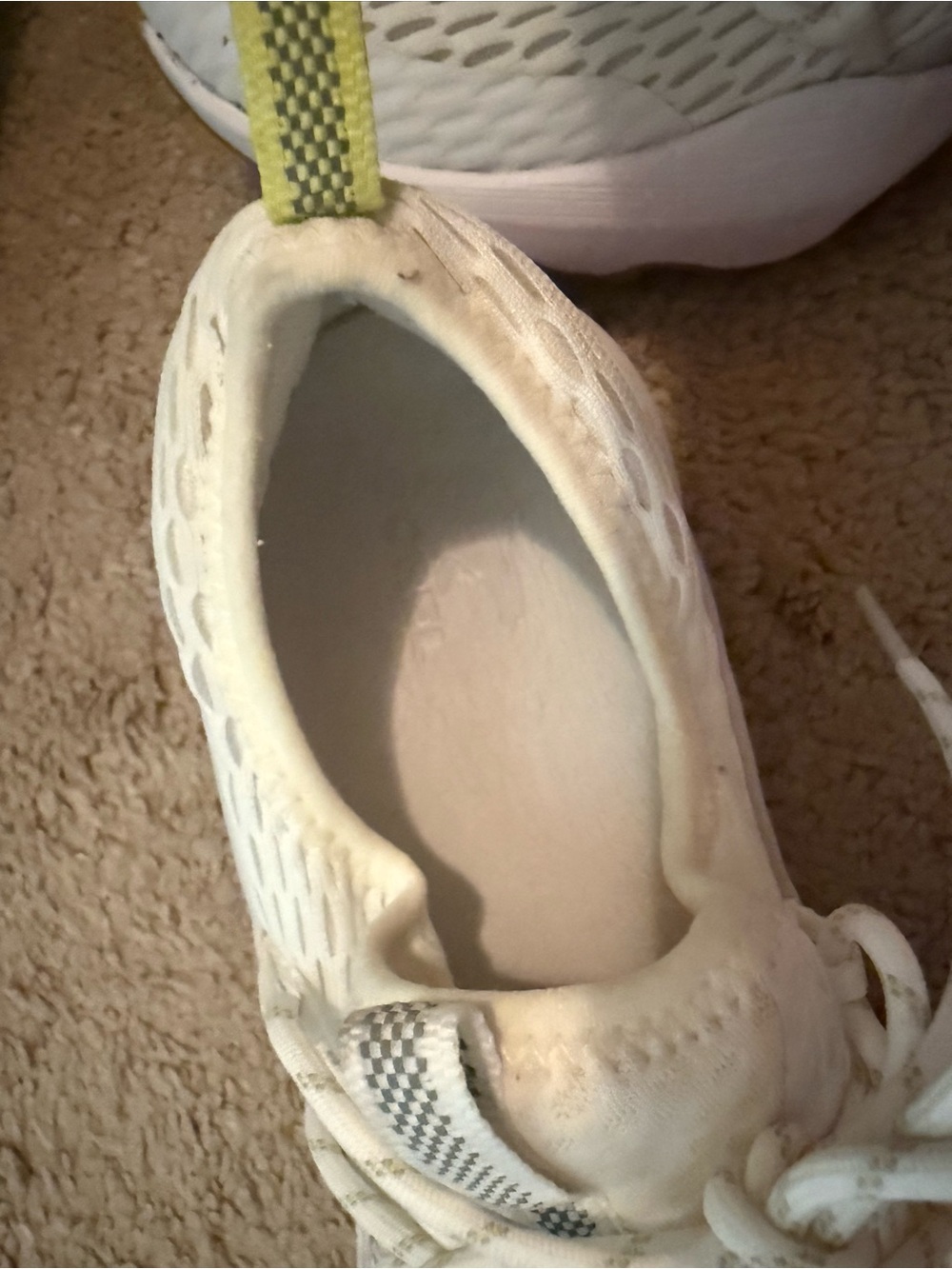 New Sorel White Kinetic Impact Sneakers Yellow 
 7.5 $228 Anthropologie shoes - Picture 12 of 15